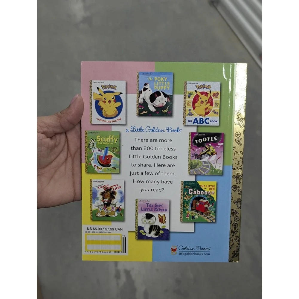 Super Mario Little Golden Book (Nintendo) Hardcover By‎ Foxe Y2K Gamercore
